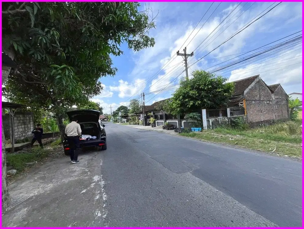 Tanah Kalitirto Berbah, Akses Mobil Mudah 10 Menit Candi Prambanan