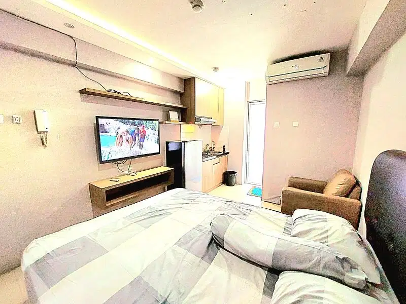 Sewa Studio Furnished Lt.Rendah Heliconia Bassura City