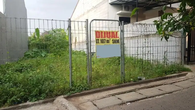 Dijual Kavling Bintaro Samping Cluster Taman Permata 2