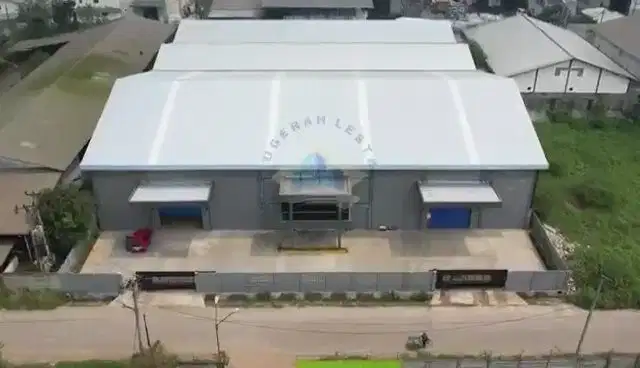 Pabrik dikawasan industri Akong - Sepatan, Tangerang Banten.