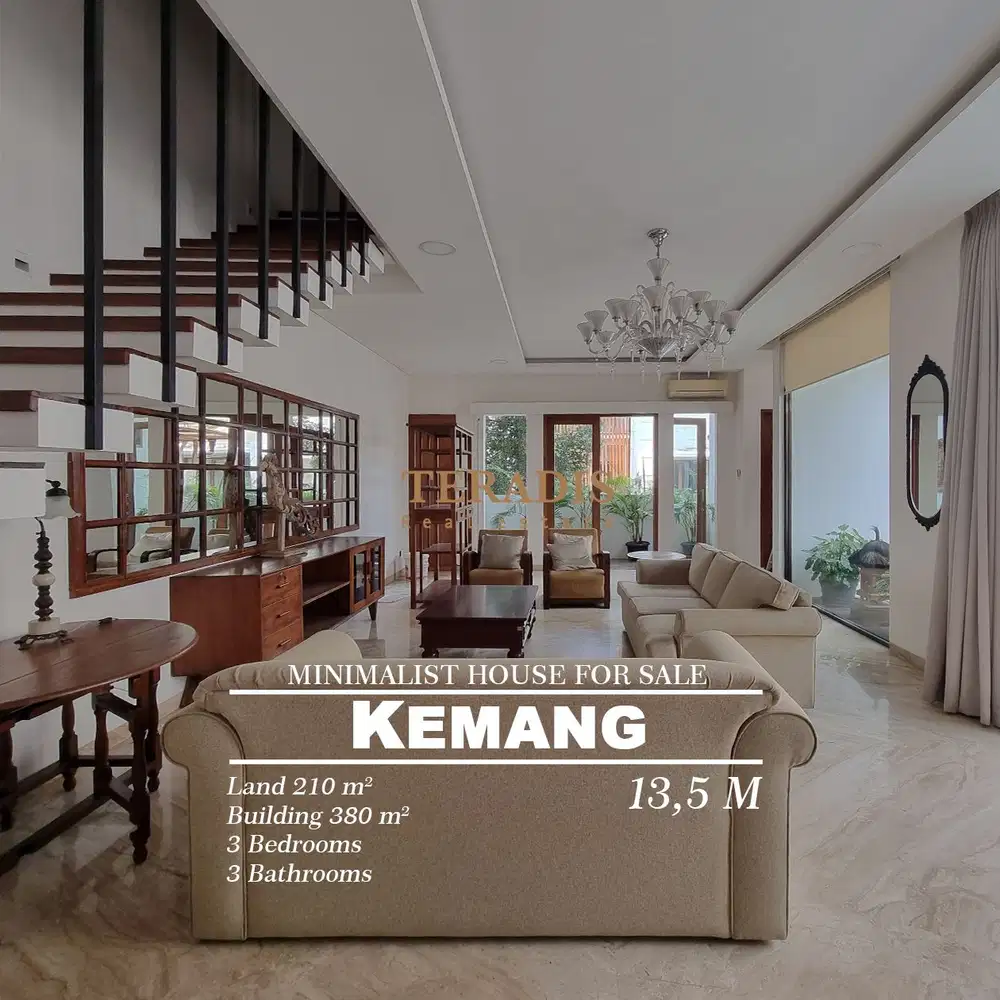 FOR SALE MINIMALIST HOUSE KEMANG