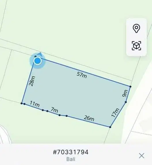 DIJUAL TANAH 15 ARE CANGGU BRAWA (NEGO)