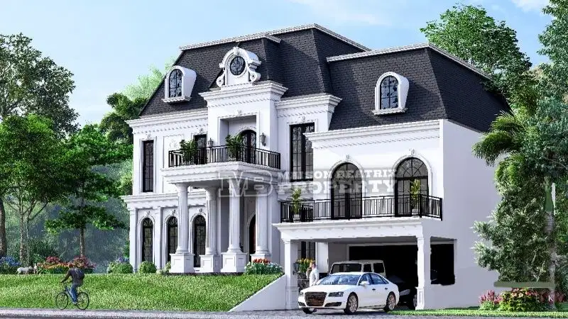 RUMAH  AMERICAN CLASSIC DG TAMAN WITH POOL, KEBAYORAN HEIGHT BINTARO