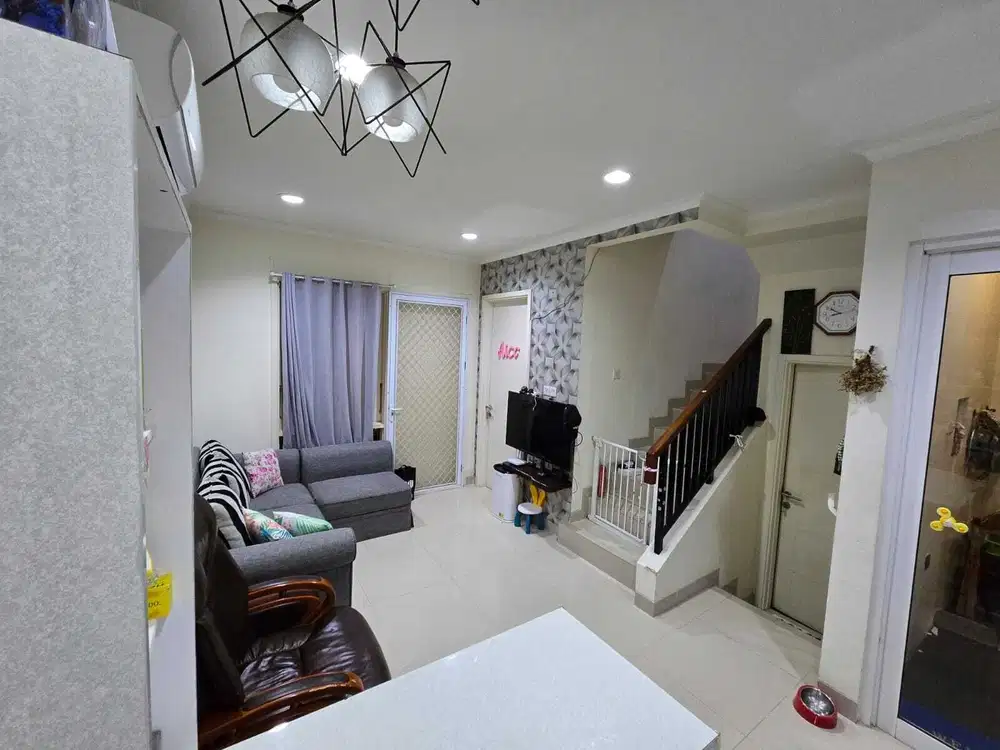 Di Jual BU Rumah Furnish Cluster Tesla Gading Serpong Siap Huni