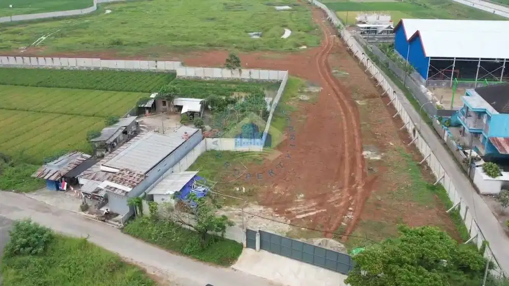 JUAL TANAH INDUSTRI SHM COCOK UNTUK PABRIK DEKAT EXIT TOL TUNJUNG TEJA