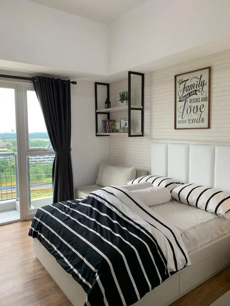 DIJUAL CEPAT CASA DE PARCO TYPE STUDIO FULL FURNISH