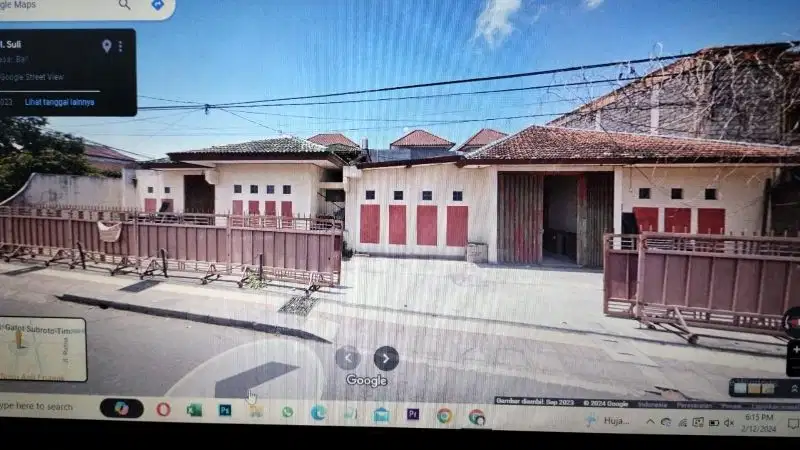 DIJUAL MURAH TANAH 5,52 ARE BESERTA 2 UNIT BANGUNAN TOKO