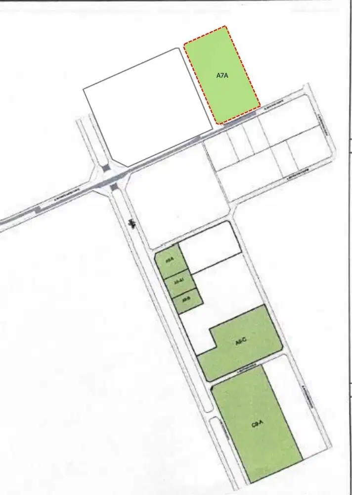 Dijual Kavling Industri Jababeka 9,  4-5ha tanah kotak