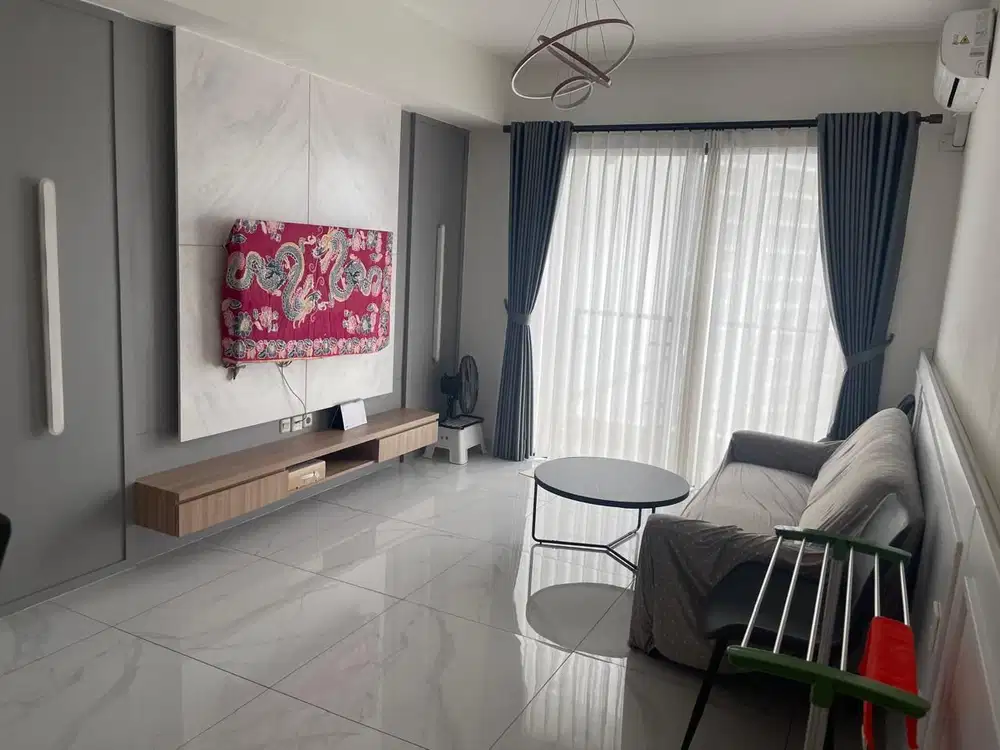 Dijual Apartemen Skyhouse BSD 3BR Full Furnished Estetik Tangerang