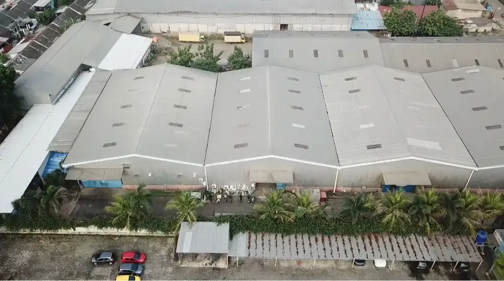 Sewa  Gudang Di Jalan Raya Diklat Pemda Curug - Tangerang, Banten