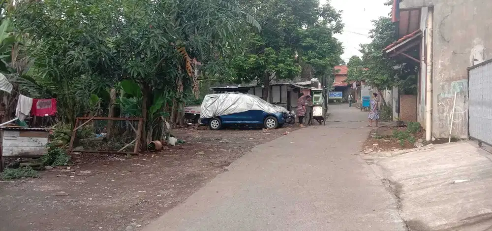 Tanah Akses Mobil dekat Perumahan Taman Permata Cikunir dan Jalan Raya