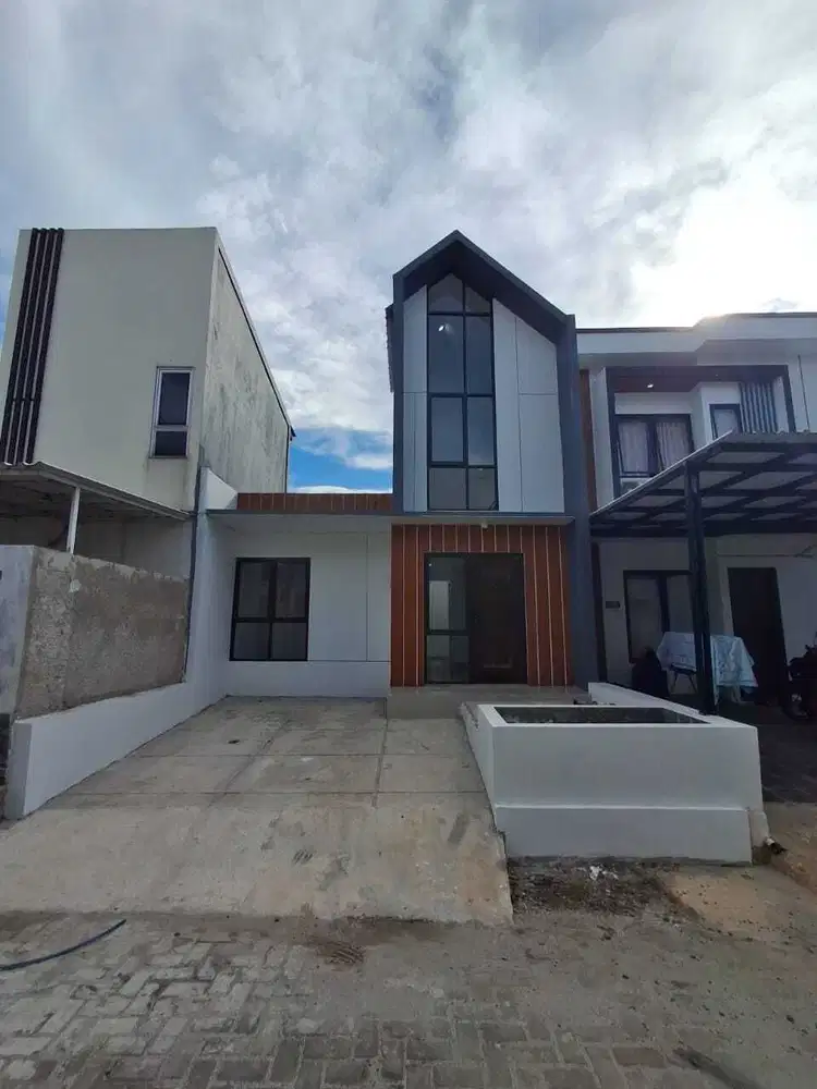 Rumah Cantik 2 Lantai Bergaya Scandinavian, Dalam Cluster Pamulang