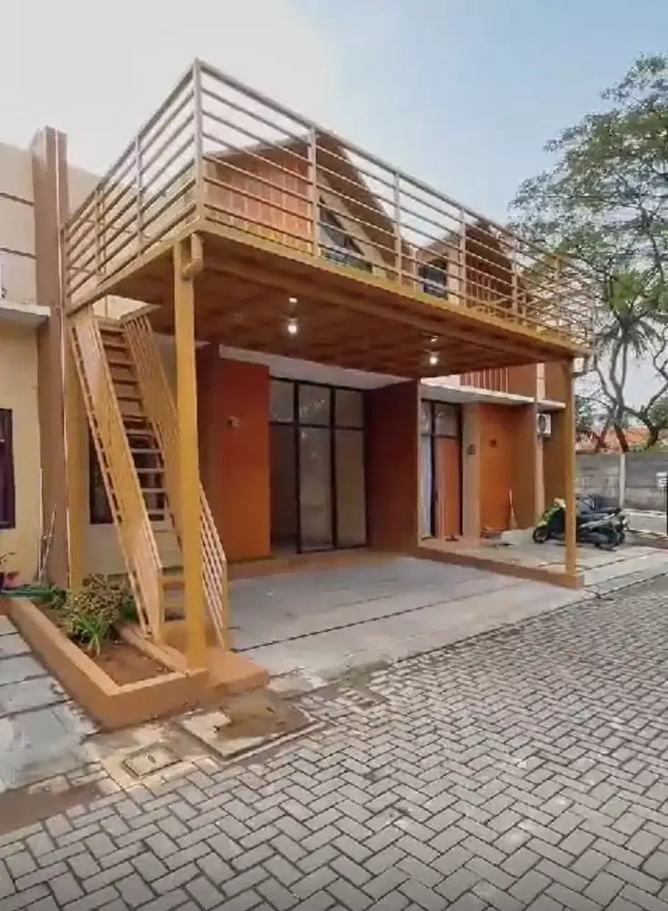 Rumah nyaman dengan disertai adanya rooftop