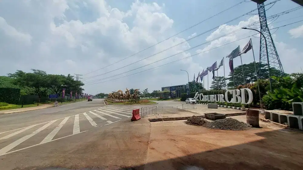 Lahan Kavling siap Bangun sudah SHM area CBD Cibubur hanya 4jt-an.