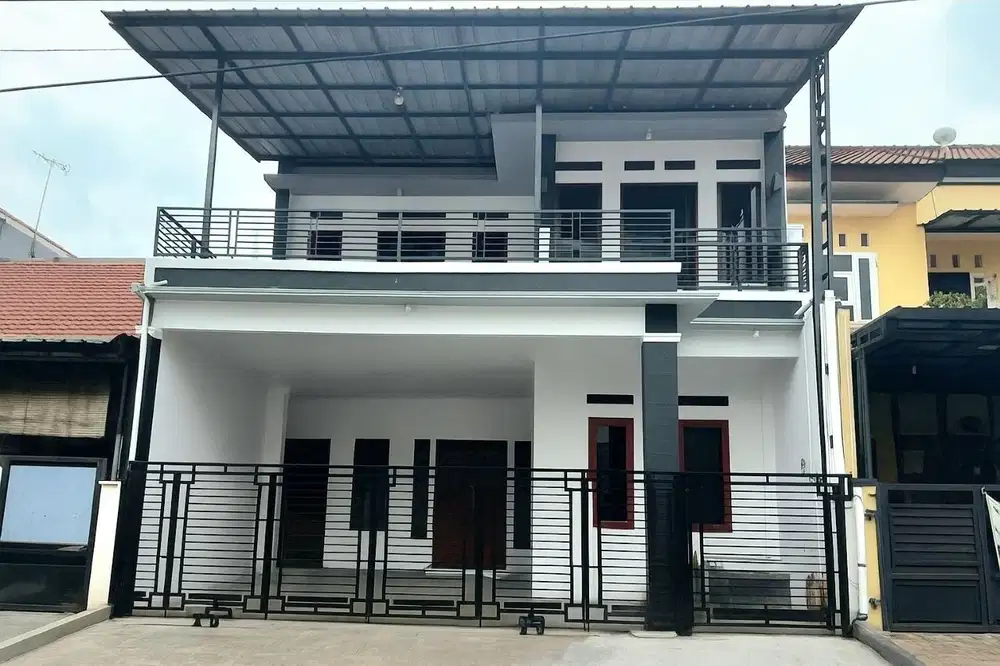 DIJUAL RUMAH BARU RENOV 2 LT SIAP HUNI DI PRIMA HARAPAN REGENCY BEKASI