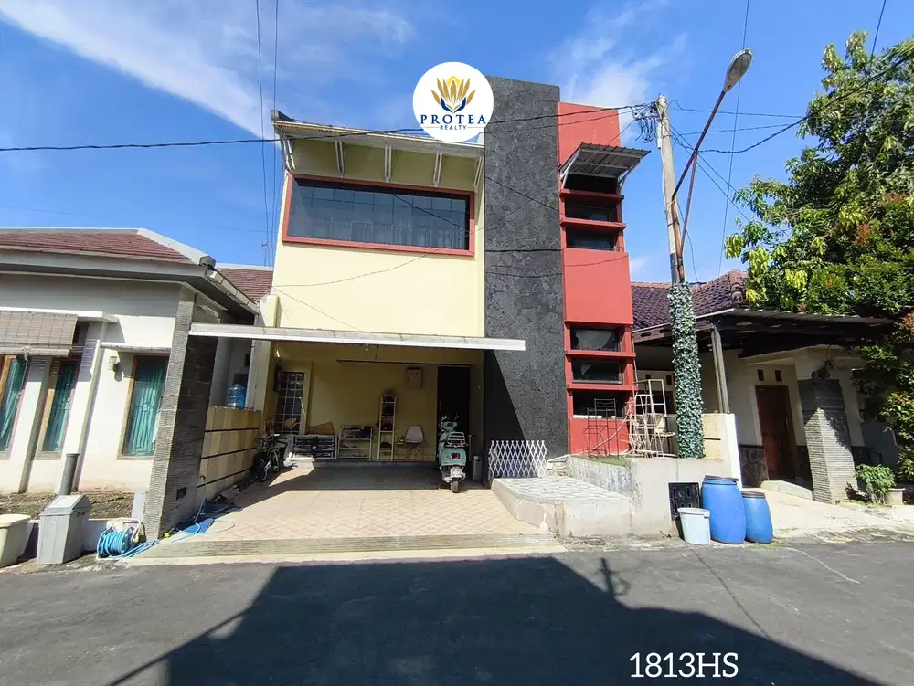 Jual Rumah 3 Lantai Fully Furnished di Cluster Selangkah ke Tuparev