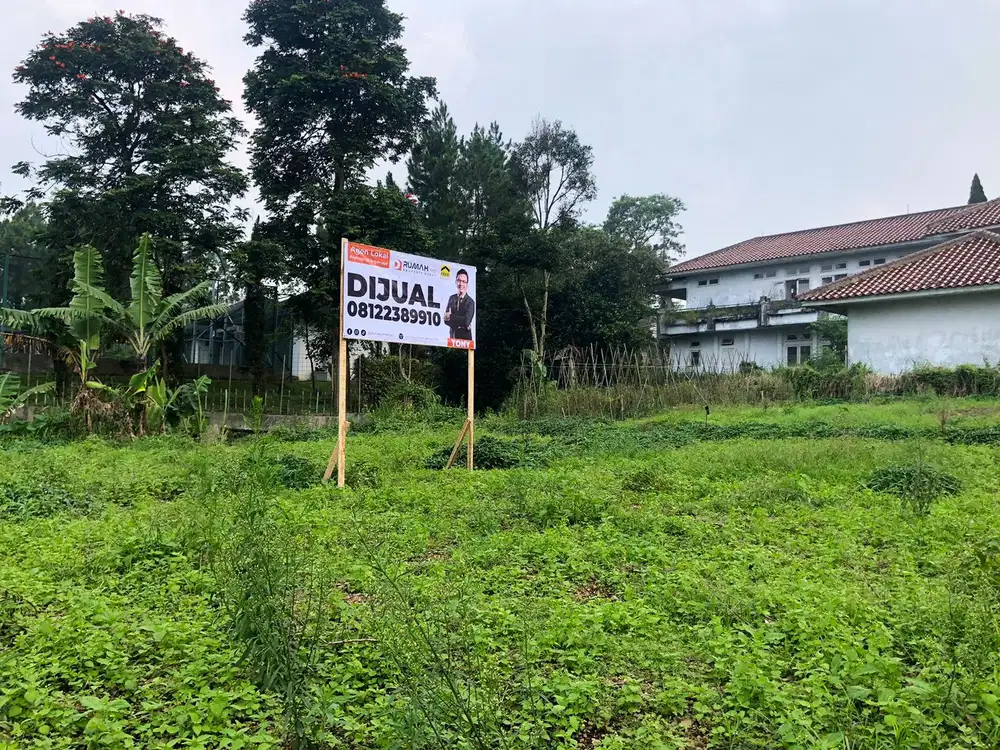 Tanah Luas di Villa Bougenville Cipanas Cocok Untuk Villa