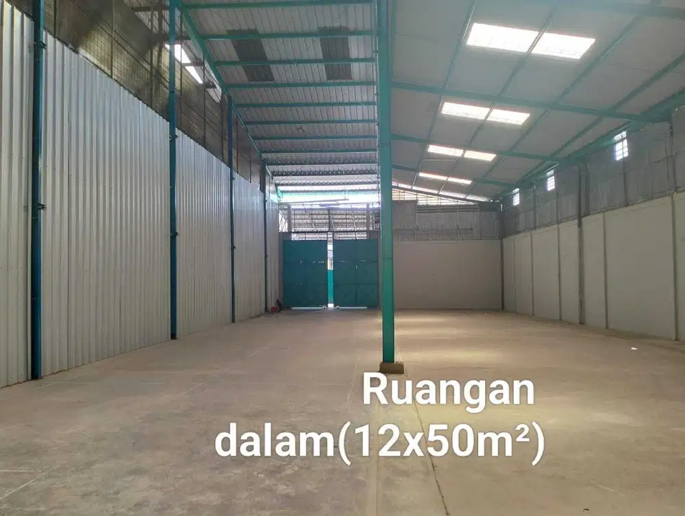 Disewakan MURAH Gudang Bersih dan Rapih Area Holis Deket Tol Pasko