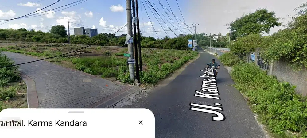 Tanah Premium Jl Utama Karma Kandara Pantai Melasti Ungasan