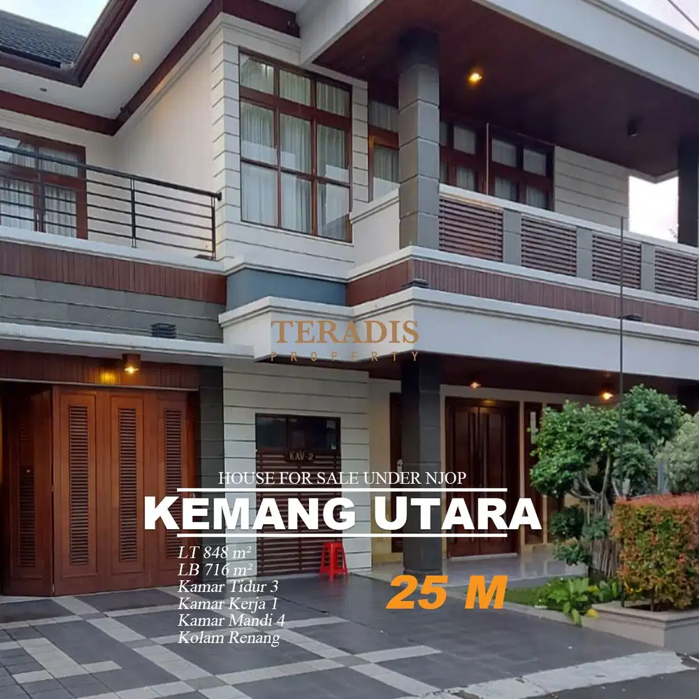 DIJUAL RUMAH DI KAWASAN KEMANG UTARA