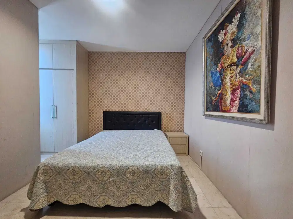 Disewa Apartemen GP Plaza 1BR Furnished Dekat Gedung DPR/MPR RI Jakpus