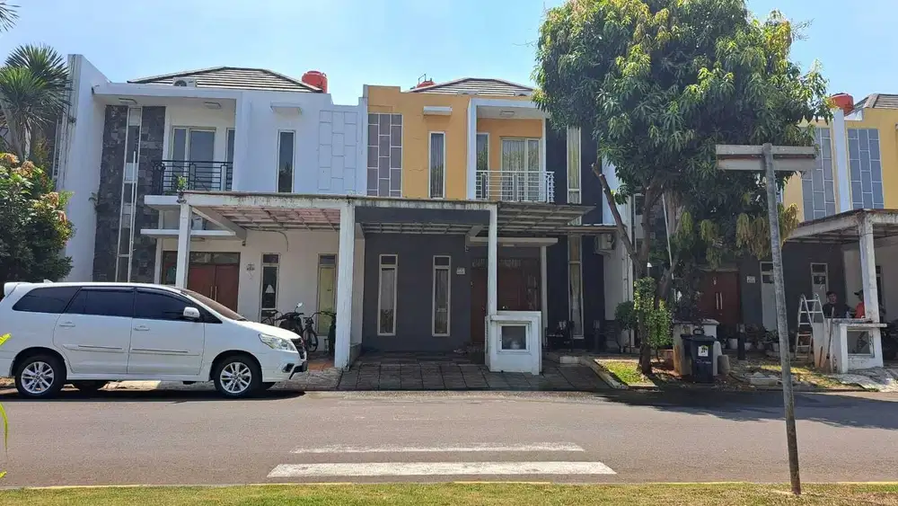 S711 Rumah Depan Taman 119 m2 Murah cluster Metland Tambun Bekasi