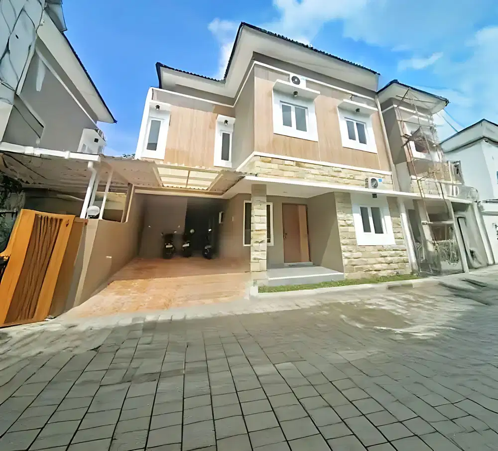 Rumah Cluster Siap Huni 2lt Full Furnished Dekat Kampus UII