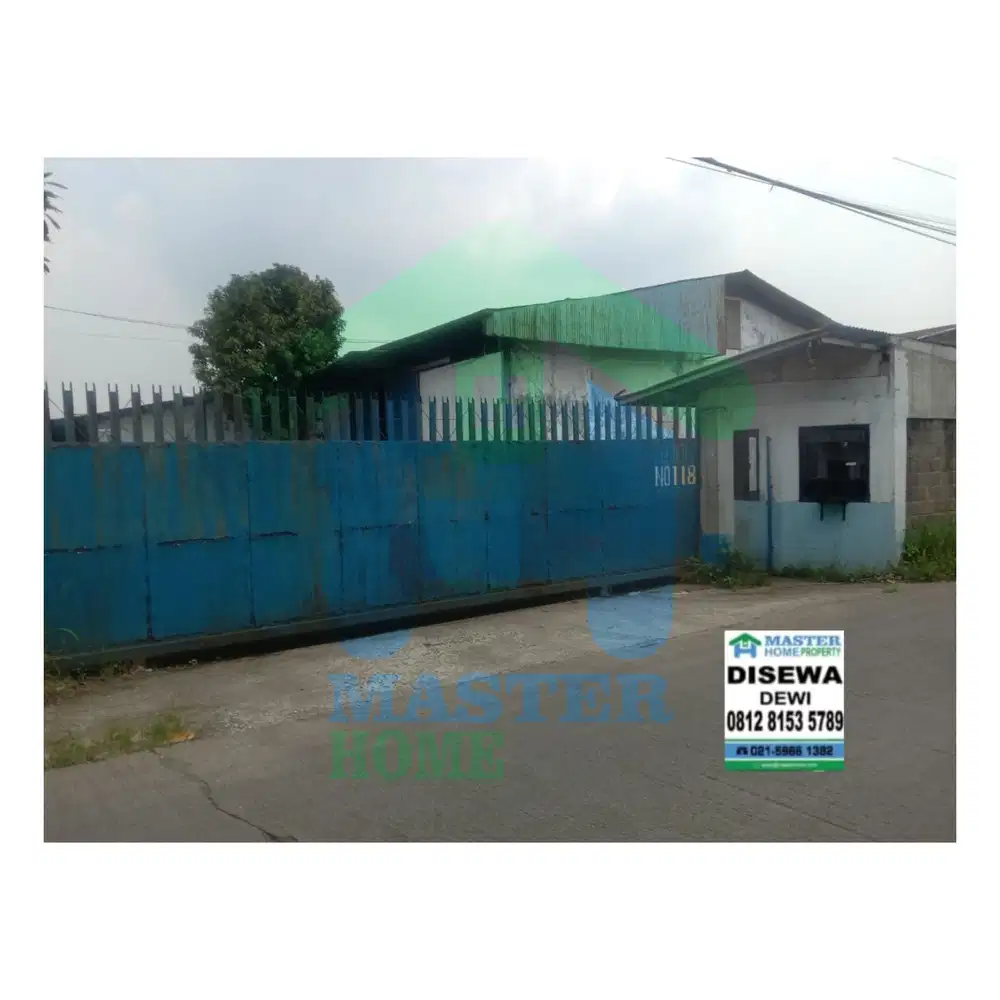 Disewa Gudang Mandiri di Jatake, Kota Tangerang