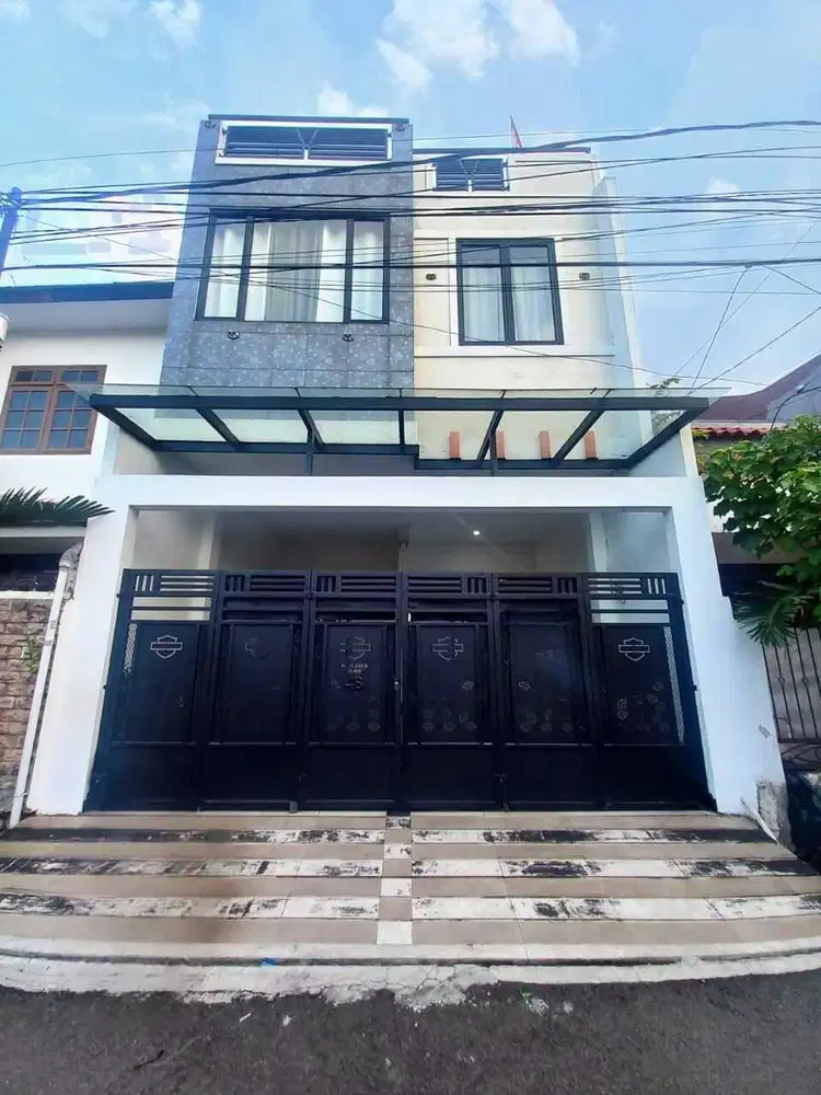 Z82 Rumah Full Furnished 3,5 Lantai Pulo Asem Rawamangun Jakarta Timur