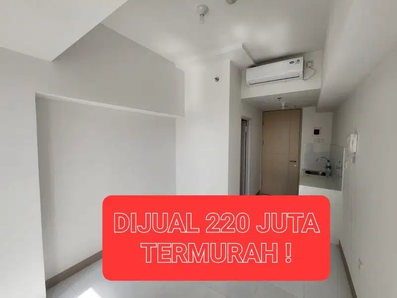 TERMURAH APARTEMENT TOKYO RIVERSIDE PIK2, ADA AC, JUAL DIBAWAH MODAL !