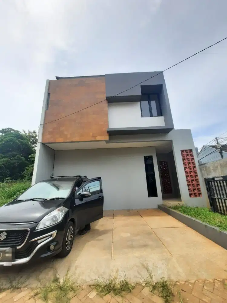 Rumah Baru di Ciputat Jl Elang dekat stasiun Jurangmangu, Tangsel