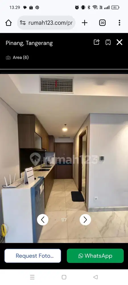 Apartemen The Smith Alam Sutra Rapi Bagus Full Furnish Tangerang