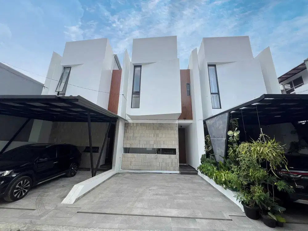 S243A Rumah Baru Modern dekat LRT di Curug Pondok Kelapa Jakarta Timur