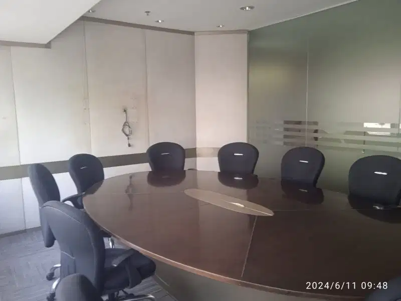 Sewa kantor di Jakarta wisma Nusantara 232sqm furnish200k nego