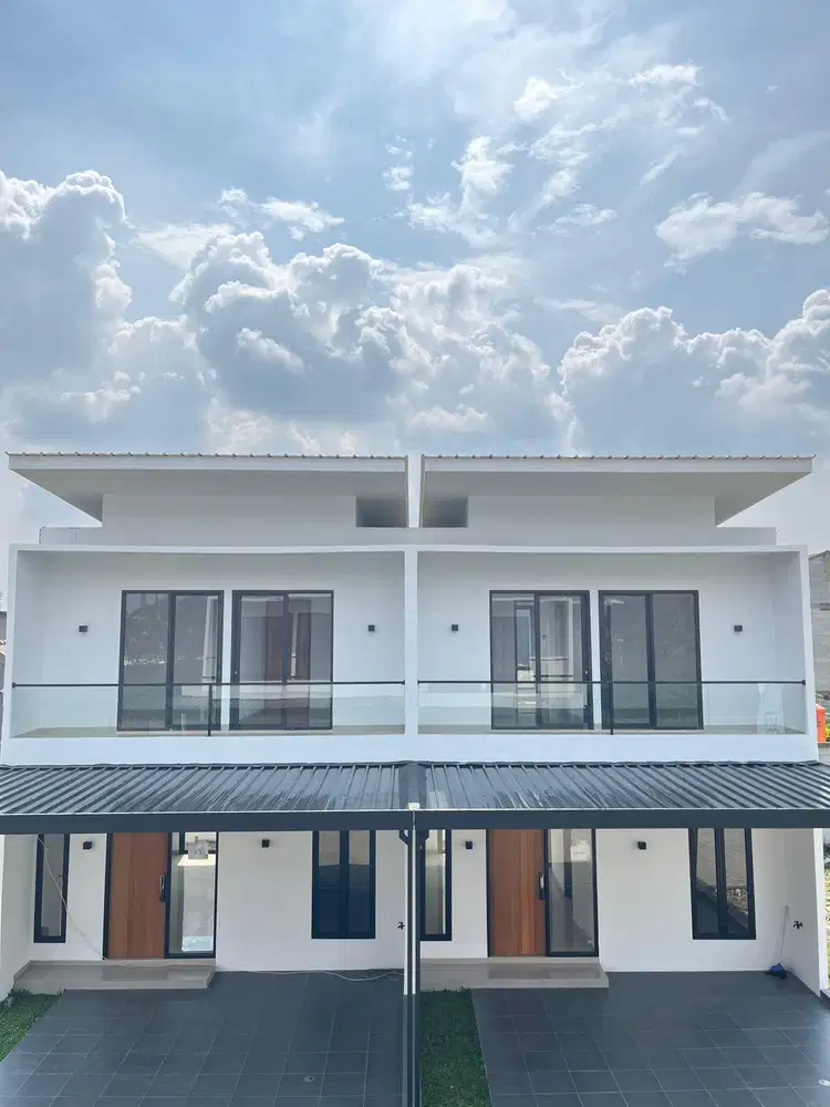 Rumah 2 lantai desain mewah di Depok dekat stasiun dan Tol