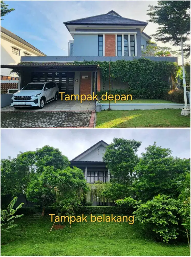 Rumah view danau Di Graha Taman Bunga blok AA16, BSBcity, Semarang