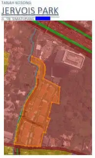 Dijual Tanah Kosong 16.791m2 Jervois Park, Jakarta Selatan