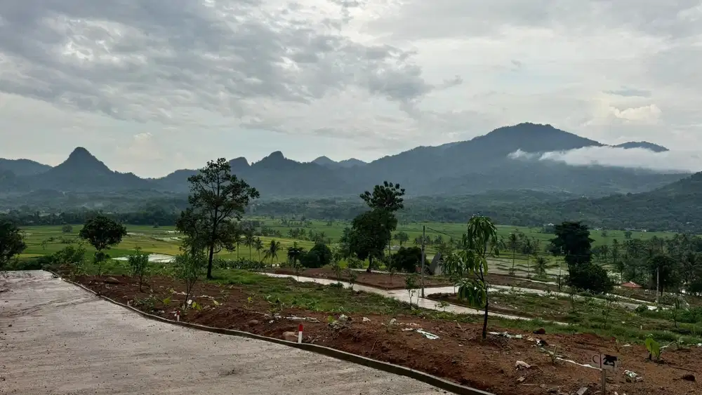 Tanah Murah Mulai 600ribuan/M² Free Biaya AJB Nempel Jalan View Indah