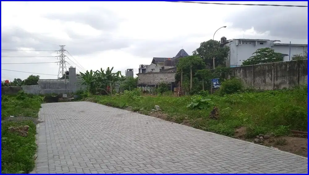 Dekat Kampus UGM, Tanah Lokasi Jogja di Jl. Kaliurang Km. 8