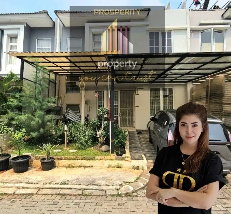 Rumah Cantik Furnished Cluster Serenade Lake Siap Huni