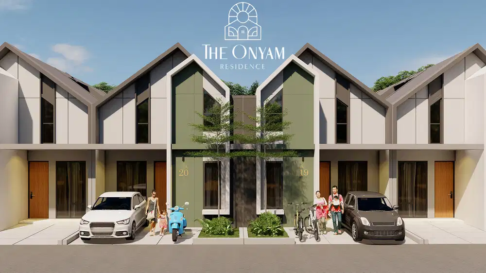 Dijual Hunian Minimalis Modern The Onyam Residence di Curug, Tangerang