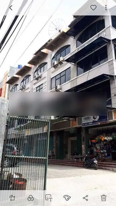 Tanah plus bangunan 5 ruko 5 lantai kebayoran baru