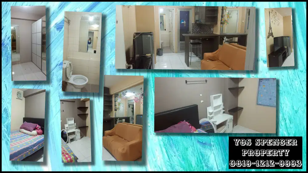 Sewa Unit Unit Apartemen Gading Nias 2 kamar Furnished