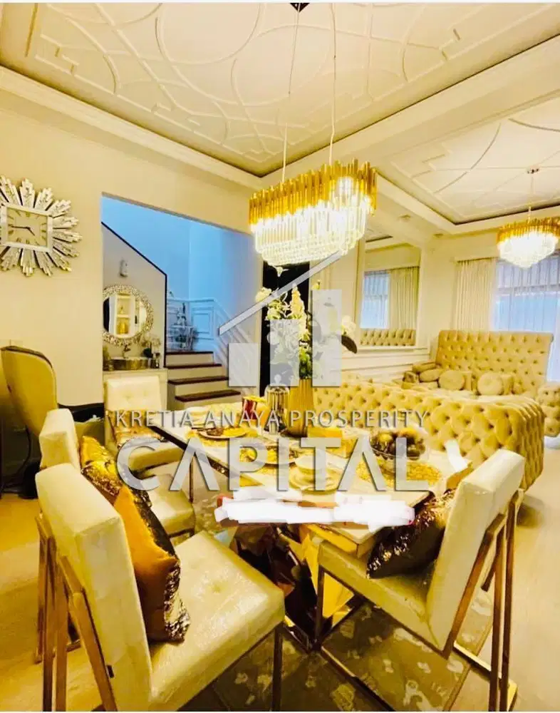 Rumah Full Furnished Siap Huni ada Jacuzzi di Kota Baru Parahyangan