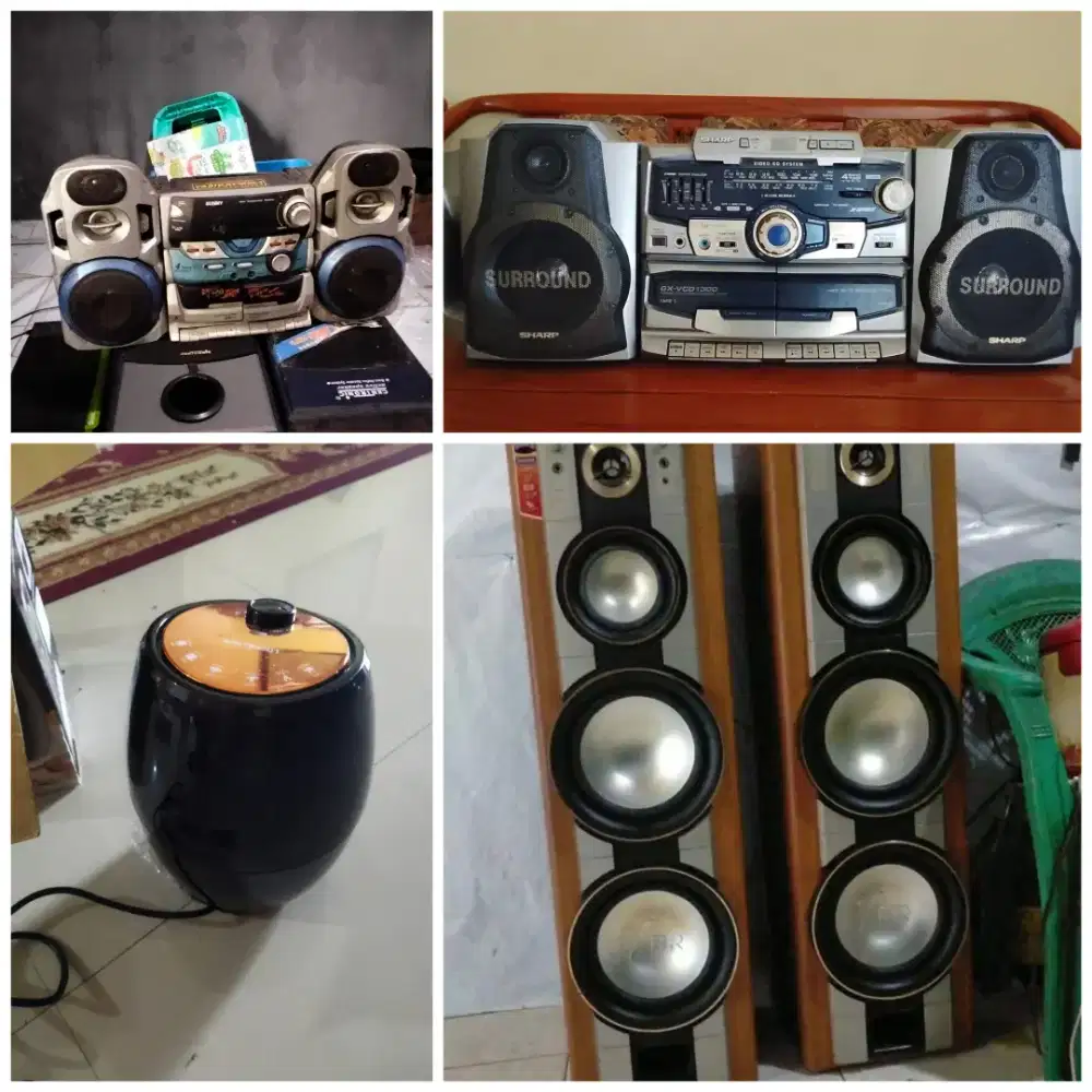 Terima Beli Terus Barkas Speaker Tape monitor tv sekon anda