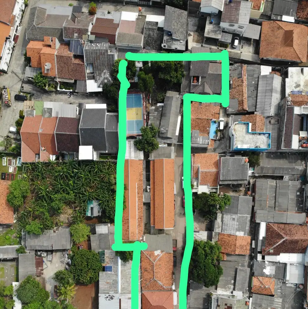 Dijual Tanah di Ceger Pondok Aren harga dibawah NJOP