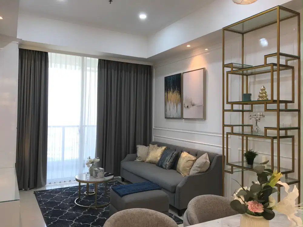 Di Sewakan Apartemen Taman Anggrek Residence 3BR Full Furnish Interior
