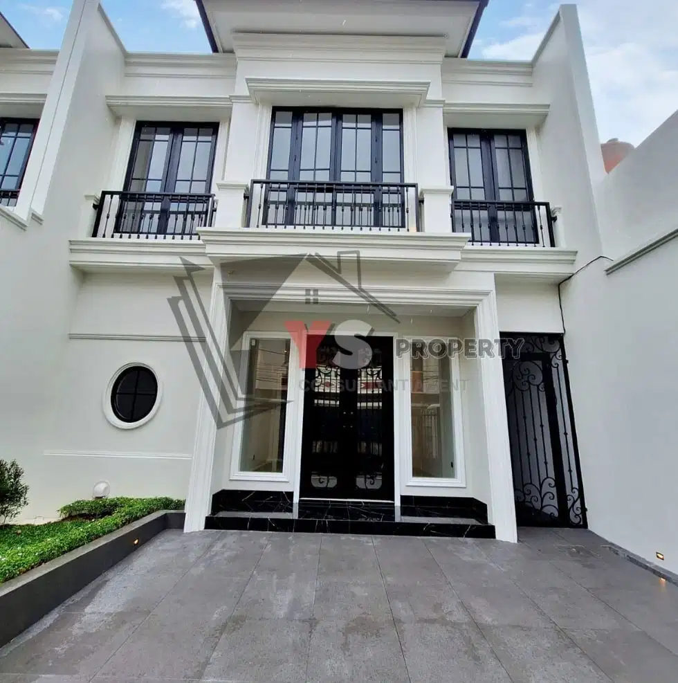 ZN51 Rumah Terbaru American Classic Mewah Cempaka Putih Jakarta Pusat