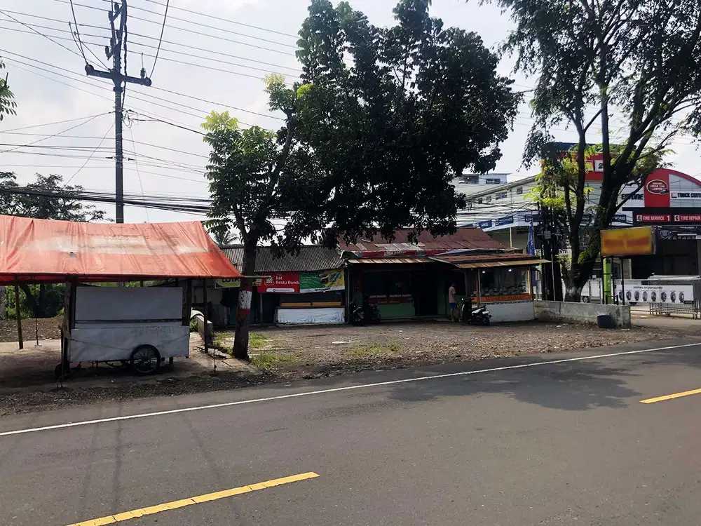 Tanah Luas di Jalan Provinsi Pusat Kota Cianjur Cocok Untuk Bisnis