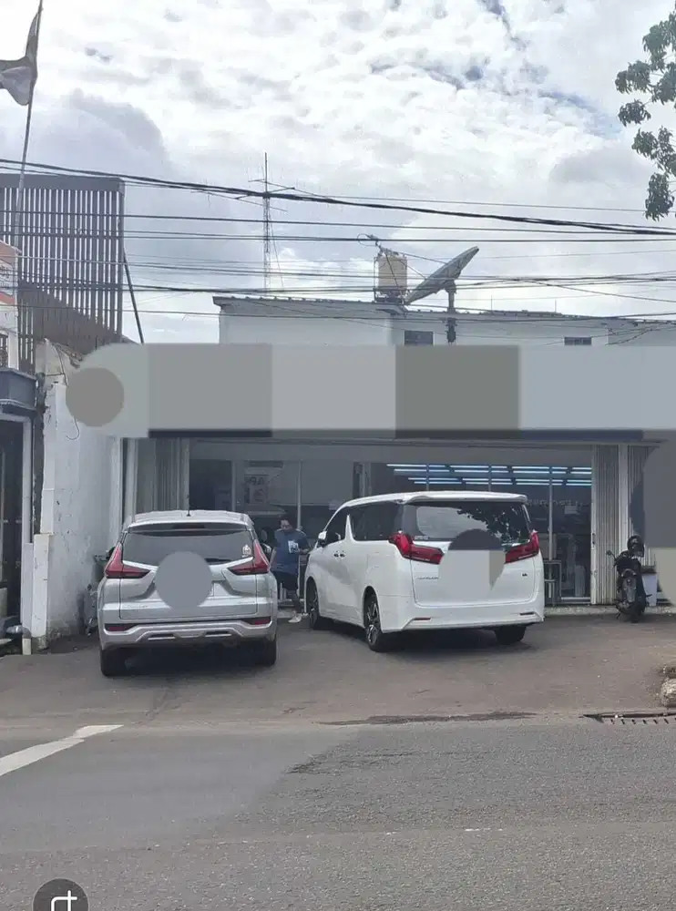 Rumah siap bisnis Resto,Klinik dkt Tol Stasiun Bintaro sekt 5